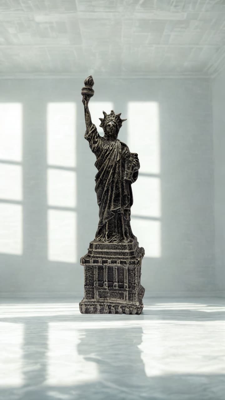 Statue of Liberty Sculpture – Bronze/Black Finish